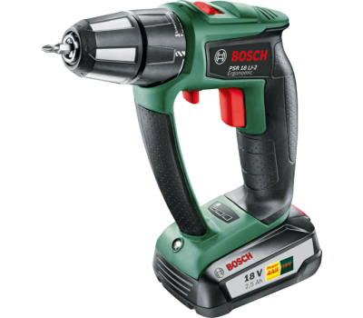 Акумуляторний шуруповерт Bosch PSR 18 LI-2 Ergonomic