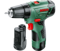 Акумуляторний шуруповерт Bosch EasyDrill 12-2 (2 АКБ)