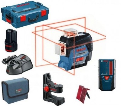 Лазерний нівелір Bosch GLL 3-80 C+BM1+LR7