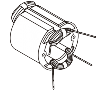 Статор для УШМ (болгарки) DWT WS-180/230 DL