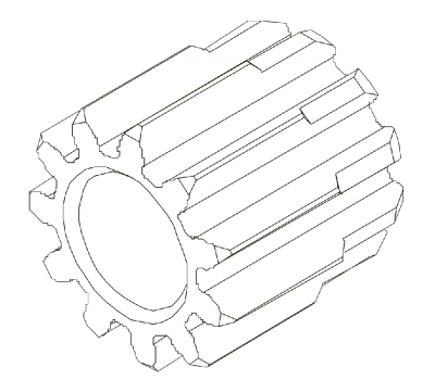 Мала шестерня для перфоратора DWT SBH08-26 T