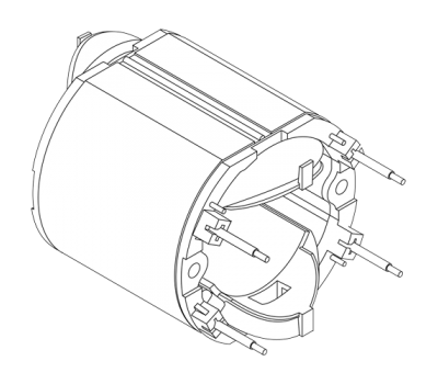 Статор для УШМ (болгарки) DWT WS08-125 E