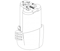 Акумулятор Li-Ion (10.8 В) для шуруповерта DWT ABS-10.8 Cli