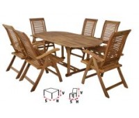 Набір садової меблів HECHT CAMBERET SET Набір садової меблів HECHT CAMBERET SET