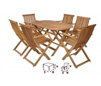 Набір садової меблів HECHT BASIC SET 6 Набір садової меблів HECHT BASIC SET 6