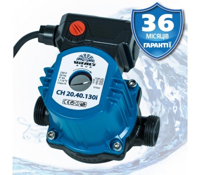 Насос циркуляційний Vitals Aqua CH 20.40.130i Насос циркуляційний Vitals Aqua CH 20.40.130i