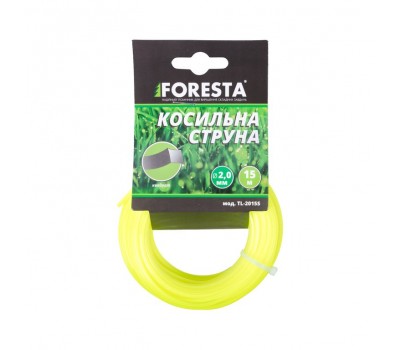 Лісочка для тримера Foresta квадрат 15 м 2.0 мм