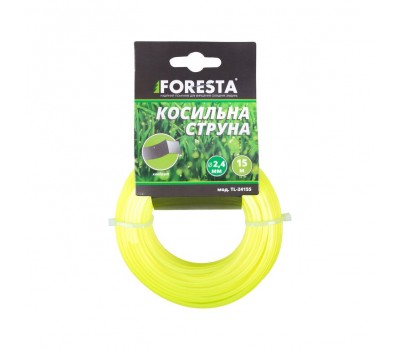 Лісочка для тримера Foresta квадрат 15 м 2.4 мм