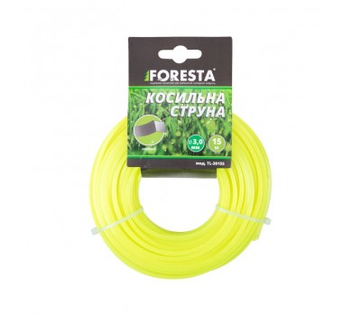 Лісочка для тримера Foresta квадрат 15 м 3.0 мм