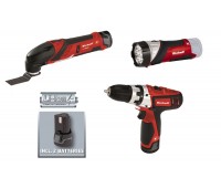 Набор шуруповерт+реноватор+фонарик Einhell Expert TE-TK 12 Li