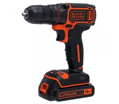Акумуляторний дриль-шуруповерт BLACK+DECKER BDCDC18B Акумуляторний дриль-шуруповерт BLACK+DECKER BDCDC18B
