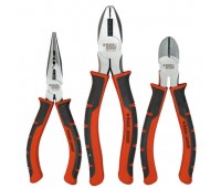 Набір плоскогубців, круглогубців та кусачок BLACK+DECKER BDHT0-71624