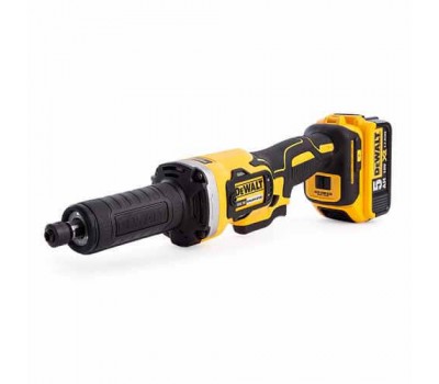 Акумуляторна прямошліфувальна машина DeWALT DCG426P2