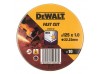 Набір кіл відрізних 10шт DeWALT DT3507