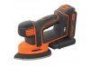 Шліфмашина вібраційна акумуляторна BLACK+DECKER BDCDS18