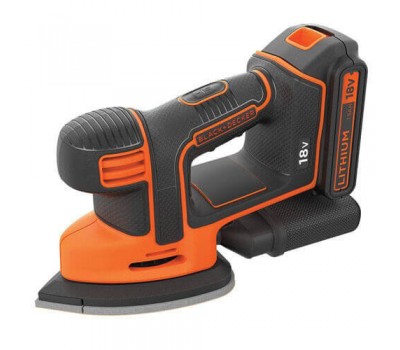 Шліфмашина вібраційна акумуляторна BLACK+DECKER BDCDS18
