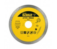 Диск алмазний 110х5мм для плиткорізу DWC410 DeWALT DT3714