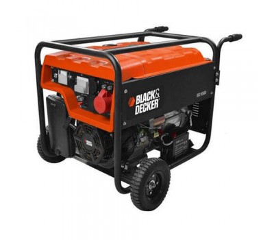 Бензиновий трифазний генератор з електростартером BLACK+DECKER BD5500