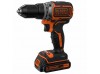 Акумуляторний безщітковий дриль-шуруповерт BLACK+DECKER BL186KB