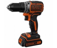 Акумуляторний безщітковий дриль-шуруповерт BLACK+DECKER BL186KB