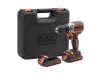 Акумуляторний безщітковий дриль-шуруповерт BLACK+DECKER BL186KB Акумуляторний безщітковий дриль-шуруповерт BLACK+DECKER BL186KB