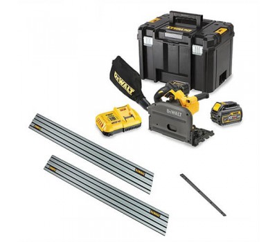 Пила акумуляторна занурювальна XR FLEXVOLT DeWALT DCS520T2