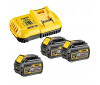 Зарядний пристрій та 3 акумулятори XR FLEXVOLT DCB546 6Ач DeWALT DCB118T3