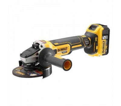 Акумуляторна кутова шліфувальна машина DeWALT DCG405P2