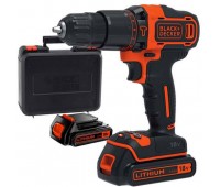 Дриль-шуруповерт ударний акумуляторний BLACK+DECKER BDCHD18KB