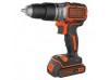 Акумуляторний безщітковий ударний дриль-шуруповерт BLACK+DECKER BL188KB