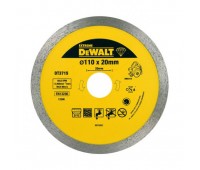 Диск алмазний 110х8мм для плиткорізу DWC410 DeWALT DT3715