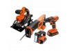 Набір із чотирьох електроінструментів BLACK+DECKER BDC4KITB Набір із чотирьох електроінструментів BLACK+DECKER BDC4KITB