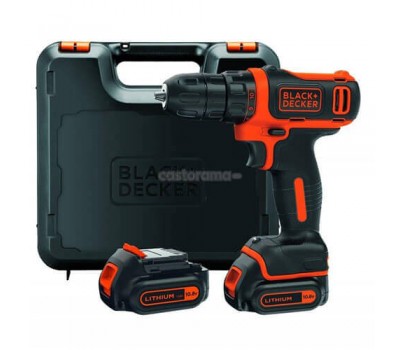 Акумуляторний дриль-шуруповерт BLACK+DECKER BDCDD12KB Акумуляторний дриль-шуруповерт BLACK+DECKER BDCDD12KB
