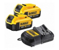 Зарядний пристрій та 2 акумулятори DCB184 5Ач DeWALT DCB105P2 Зарядний пристрій та 2 акумулятори DCB184 5Ач DeWALT DCB105P2