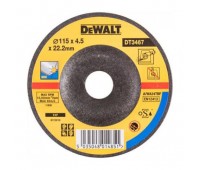 Шліфкруг по металу увігнутий INOX 115х22, 2х4, 0мм DeWALT DT3467-QZ