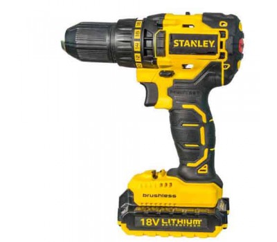 Безщітковий акумуляторний дриль-шуруповерт STANLEY SBD20S2K