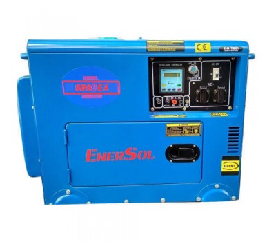 Дизельний генератор однофазний 6кВА EnerSol SDS-6EA