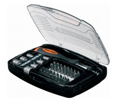 Набір із 40 предметів з викруткою BLACK+DECKER A7062