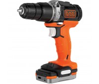 Акумуляторний ударний дриль-шуруповерт BLACK+DECKER BDCHD12S1