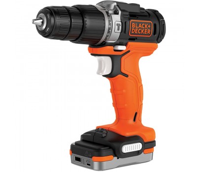 Акумуляторний ударний дриль-шуруповерт BLACK+DECKER BDCHD12S1 Акумуляторний ударний дриль-шуруповерт BLACK+DECKER BDCHD12S1