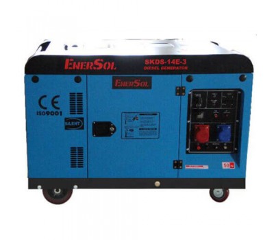 Дизельний трифазний генератор 12кВА EnerSol SKDS-14E(B)-3
