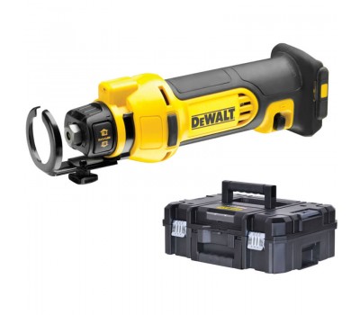 Фрезер акумуляторний для вирізання гіпсокартону DeWALT DCS551NT Фрезер акумуляторний для вирізання гіпсокартону DeWALT DCS551NT
