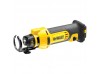 Фрезер акумуляторний для вирізання гіпсокартону DeWALT DCS551NT Фрезер акумуляторний для вирізання гіпсокартону DeWALT DCS551NT
