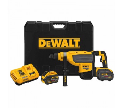 Акумуляторний перфоратор 54В FlexVolt SDS-MAX DeWALT DCH733X2