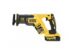 Акумуляторна шабельна пилка DeWALT DCS367P2