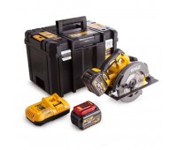 Пила дискова акумуляторна XR FLEXVOLT DeWALT DCS575T2