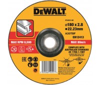 Коло відрізне по металу 180 х 2.8 х 22.23 мм DeWALT DT43912