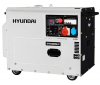Дизельний генератор Hyundai DHY 6000SE-3