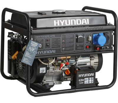 Бензиновий генератор Hyundai HHY 7000FE ATS