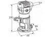 Фрезер Makita RT 0700 CX2